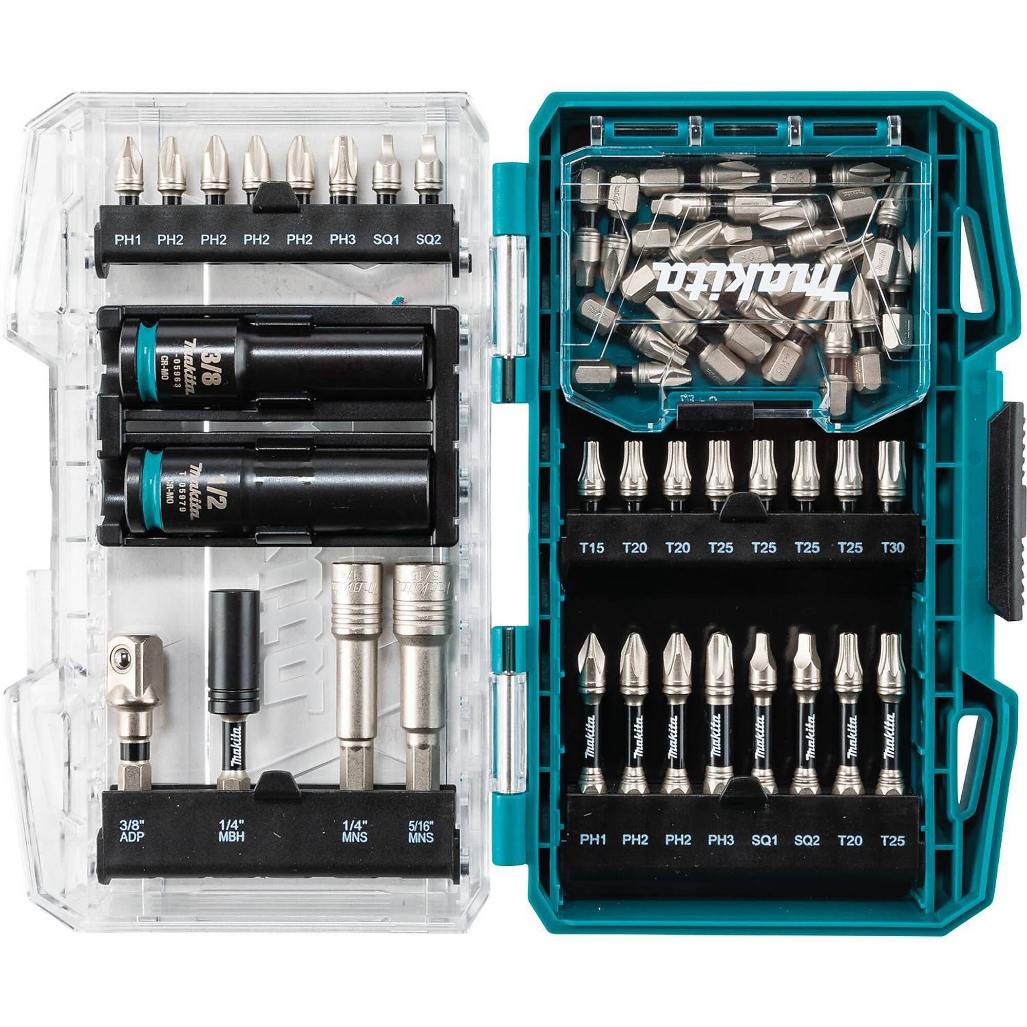 Makita® Impact XPS® 50 Pc Impact Driving & Fastening Bit Set, Model# T-05941